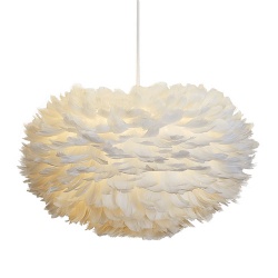 Goose Feather Lamp Shade