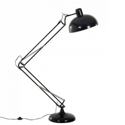 Adjustable Floor Lamp Metal, Black