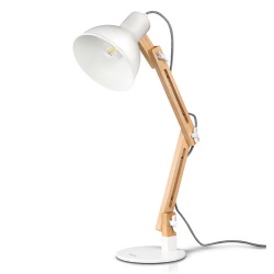 Adjustable Table Lamp Wood