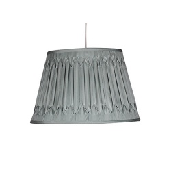 Faux Silk Pleate Lamp Shade