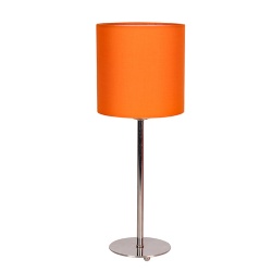 Table Lamp With Fabric Shade