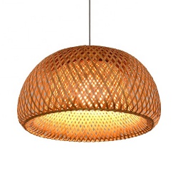 Bamboo Woven Pendant Lamp