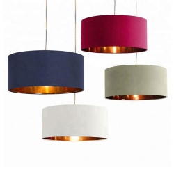 Fashion Drum Fabric Lamp Shade