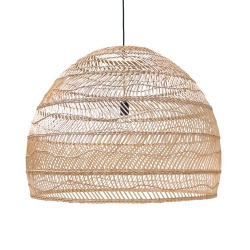 Rattan Pendant Lamp Shade, Nature