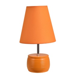 Ceramic Table Lamp with Fabric Light Shade